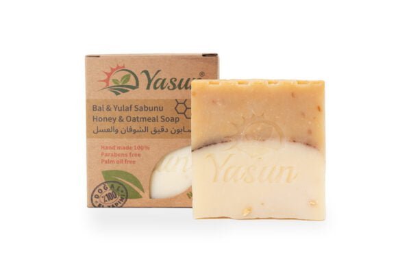 Honey and Oatmeal Soap Bal ve Yulaf Sabunu صابون دقيق الشوفان والعسل