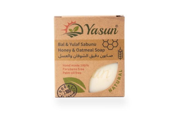 Honey and Oatmeal Soap Bal ve Yulaf Sabunu صابون دقيق الشوفان والعسل