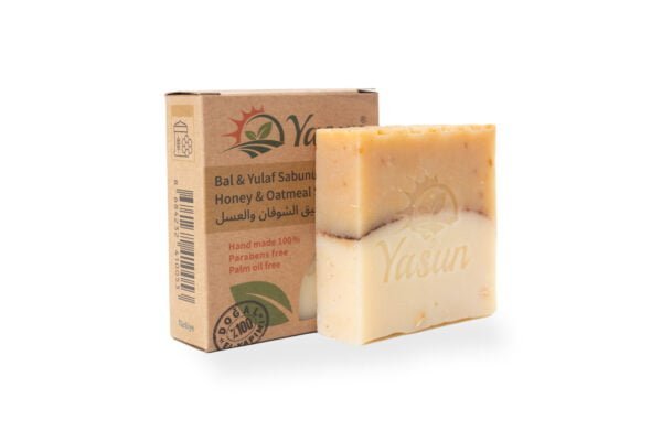 Honey and Oatmeal Soap Bal ve Yulaf Sabunu صابون دقيق الشوفان والعسل