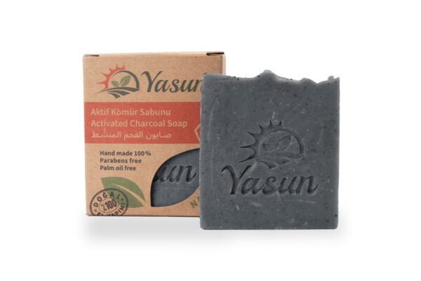 Activated Charcoal Soap Aktif Kömür Sabunu صابون الفحم المنشَّط