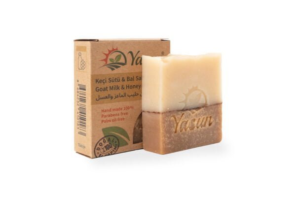 Goat Milk and Honey Soap Keçi Sütü ve Bal Sabunu صابون حليب الماعز والعسل